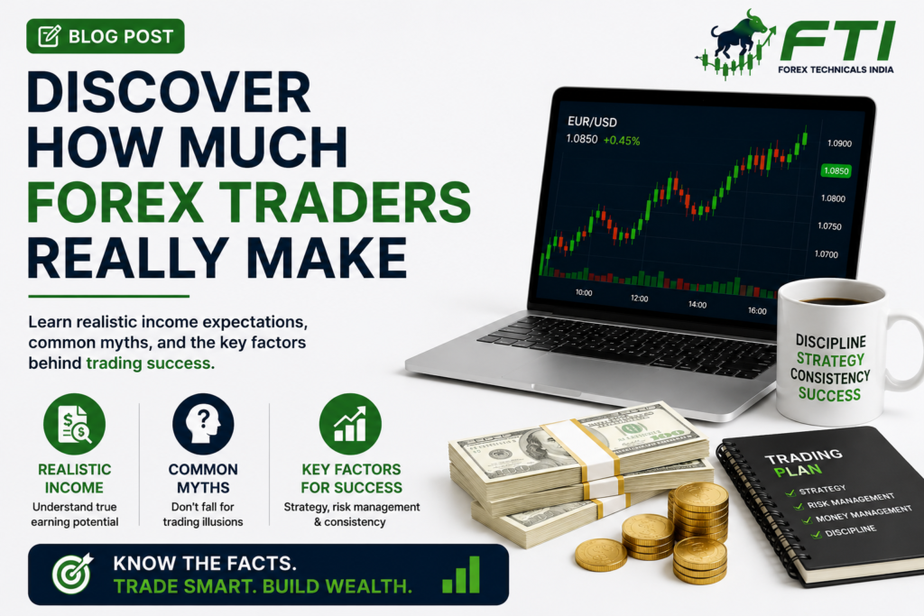 Discover how much Forex traders really make with realistic income expectations, trading success factors, and common Forex trading myths.